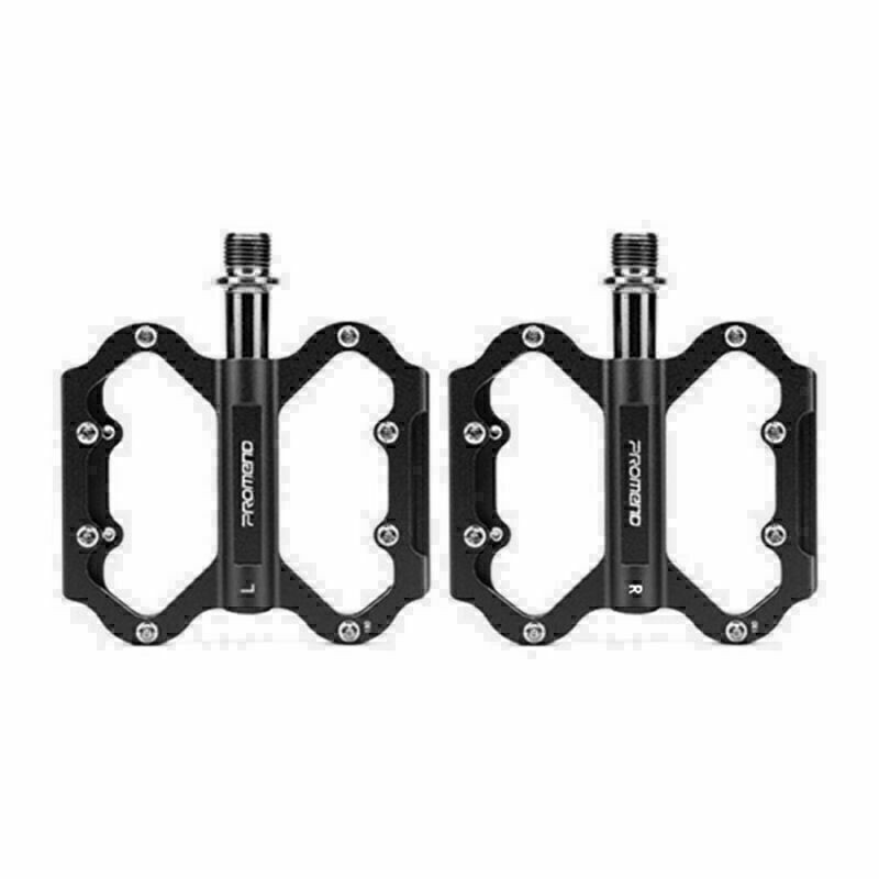 PROMEND Ultralight Cycling Flat Road Bike Bicycle Pedals 3 Bearings Aluminum MTB