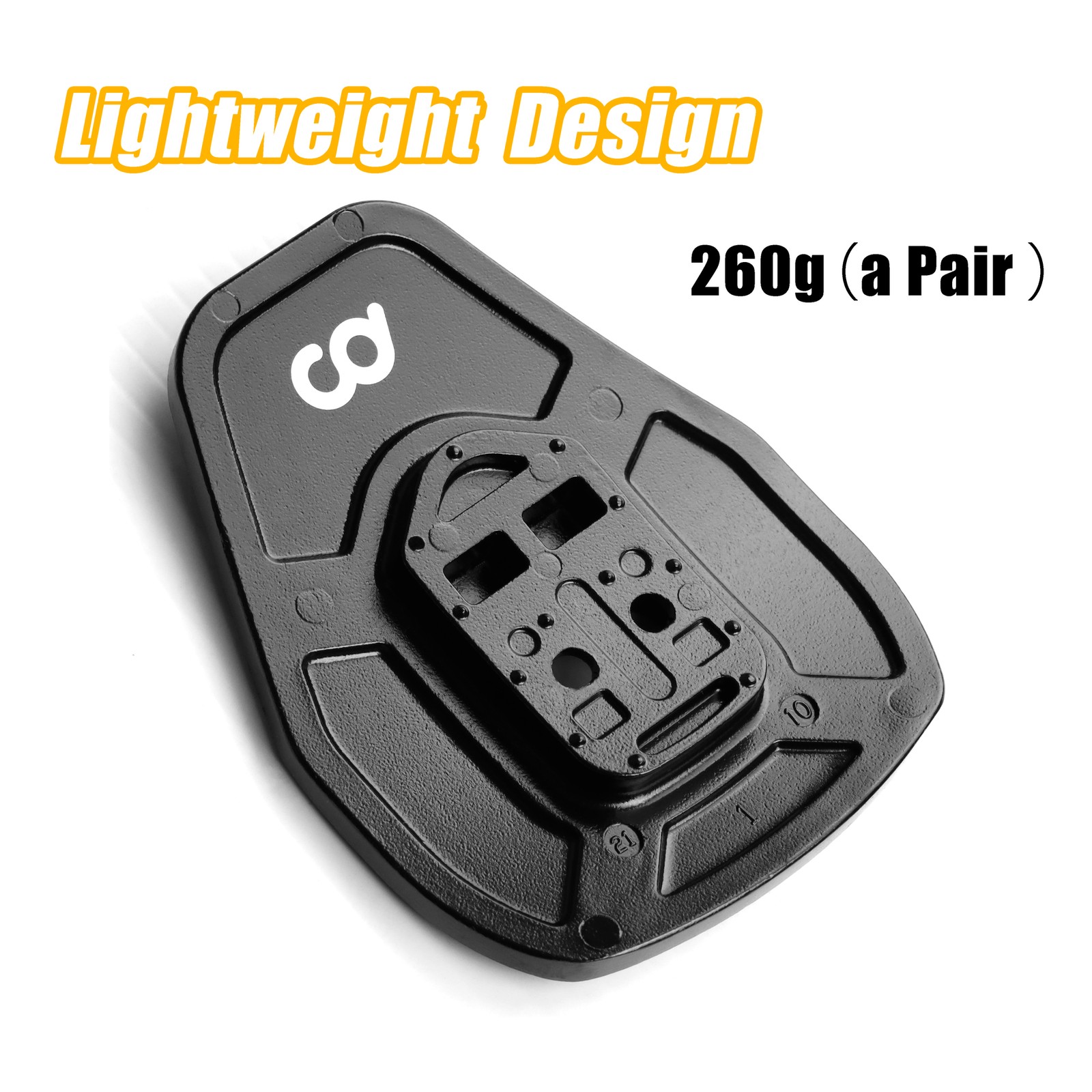 CyclingDeal Bicycle Shoes Cleats Adapters-for MTB Shoes-Pedals