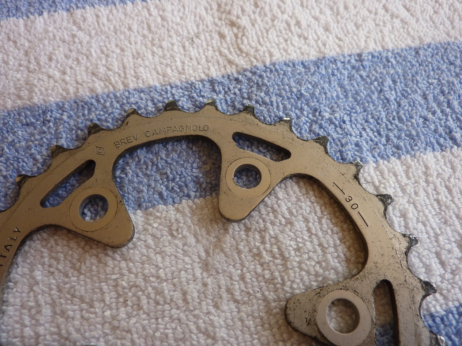 Vintage Campagnolo Chainring 30t 74 BCD 30 Tooth Alloy Italy Triple A1