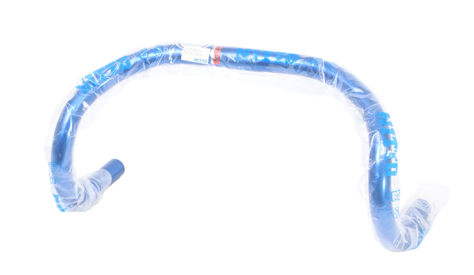 Nitto B123AA Track Drop Handlebar Blue 25.4mm Clamp x 38cm Width NOS NEW