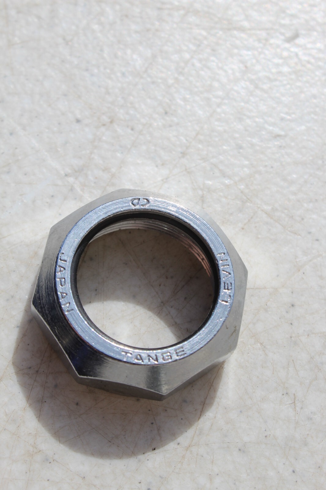 Tange-Seiki Levin NJS 1″ Threaded Headset: 26.4mm Crown Race Chrome 30.2 CDS