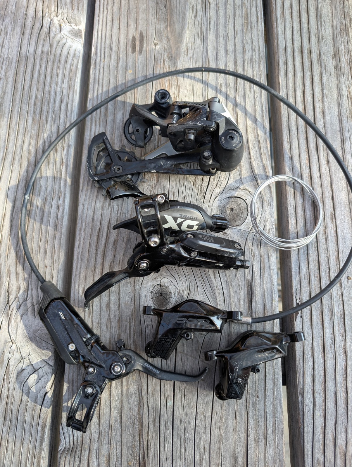 SRAM XO EAGLE Groupset + CODE RSC 4 Piston Brakes