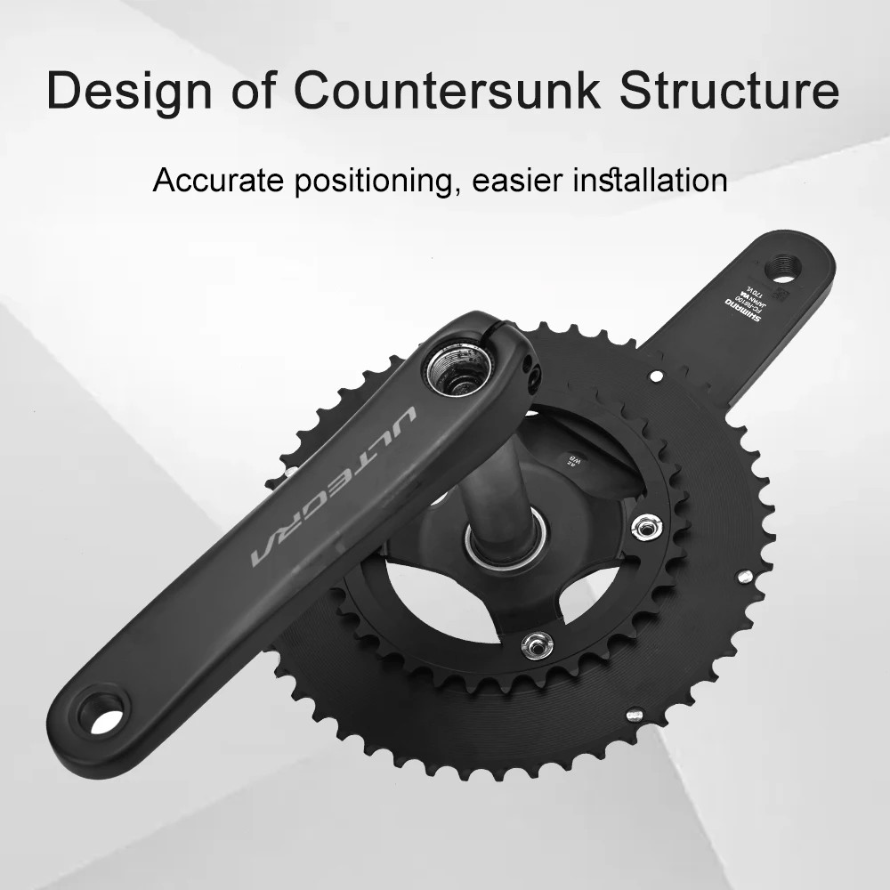 GOLDIX 110BCD 2X Double Chainring 9-12S Road Bike Chainring 7075 Aluminum Alloy