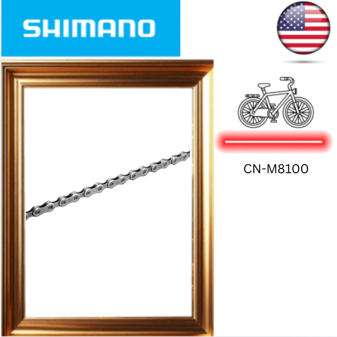 Shimano XT CN-M8100 Chain 12-Speed 122 Links with Quick Link MTB