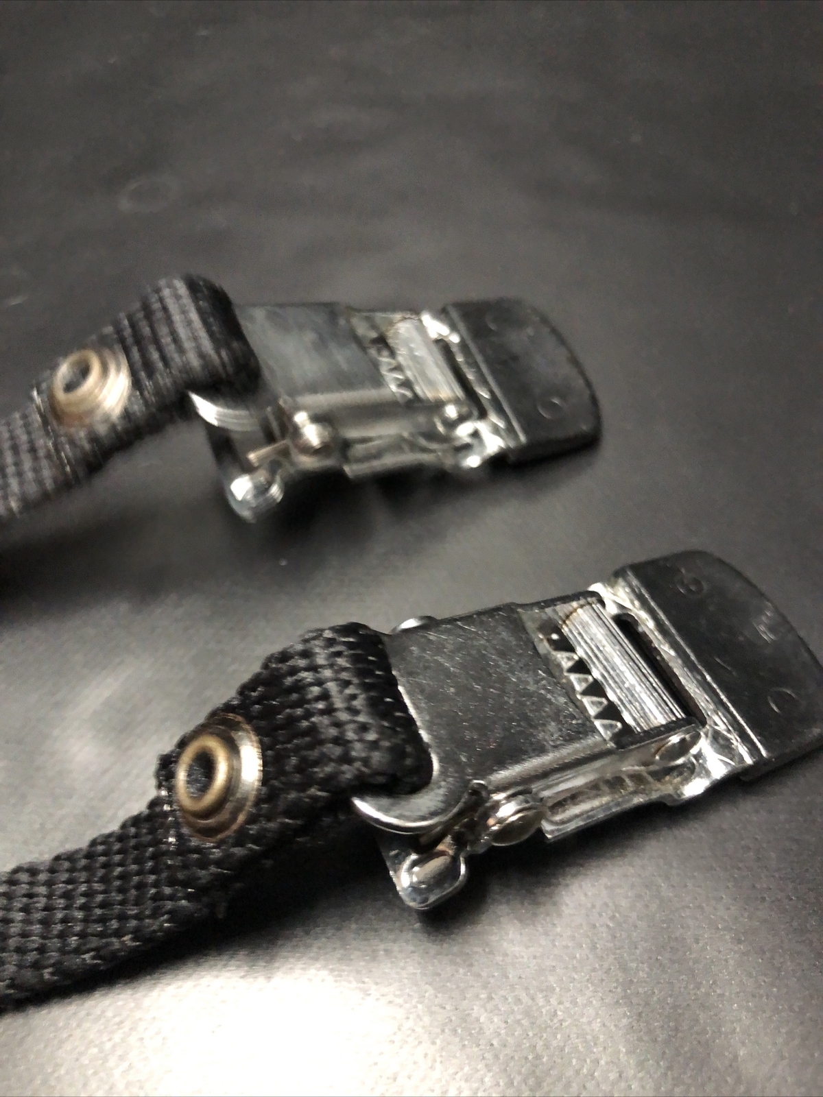 Nos Schwinn Nylon Toe Clip Straps Fixie Track Road Bike MTB Bicycle Pedal Cages