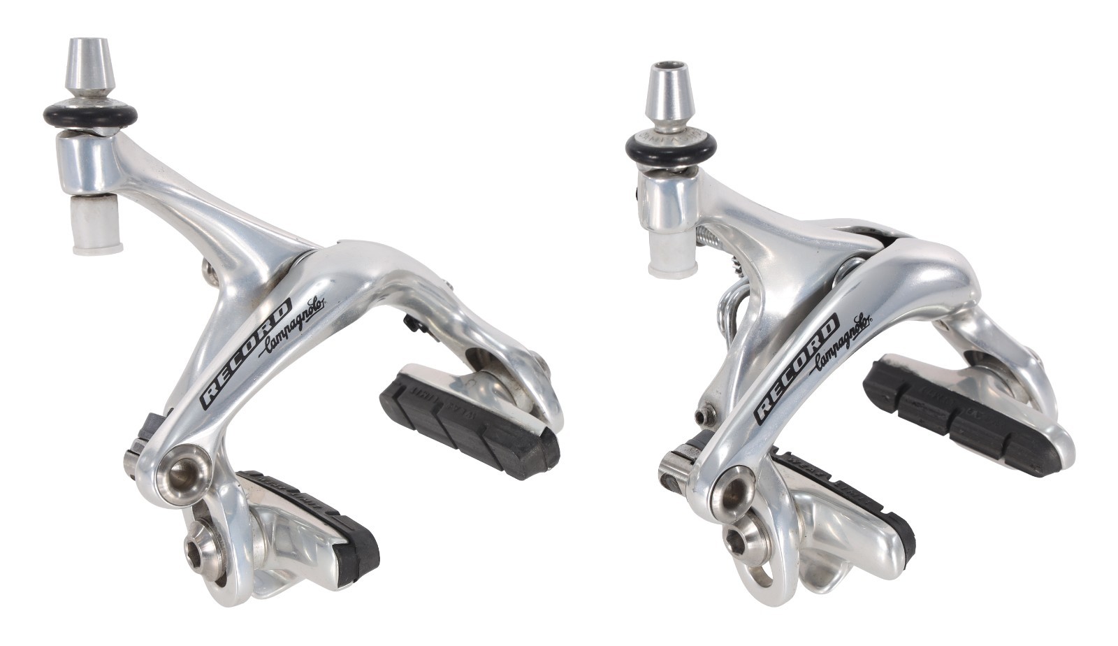 Campagnolo Record Dual Pivot Road Bike Rim Brake Calipers SET Titanium F + R
