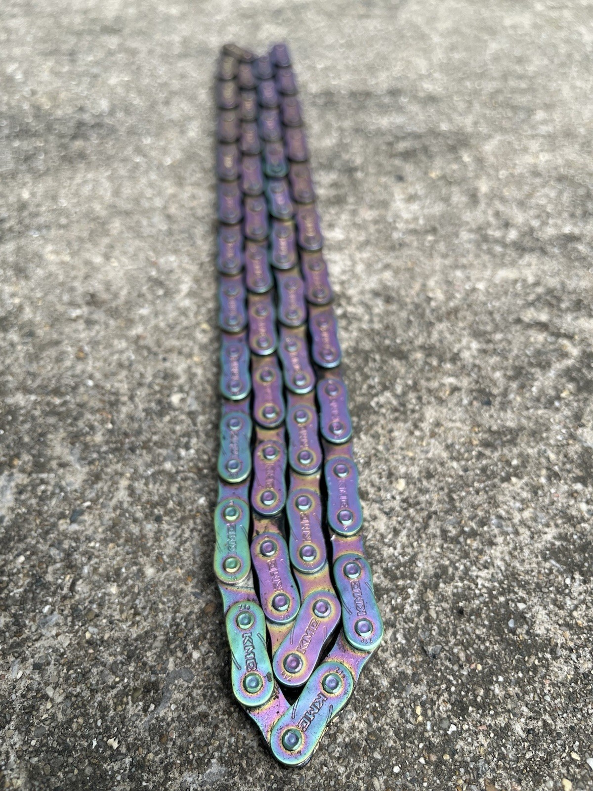 KMC ALTA Single Speed BIKE NEO Chain 1/2 x1/8 45 LINKS Cruiser FIXIE BMX Oil