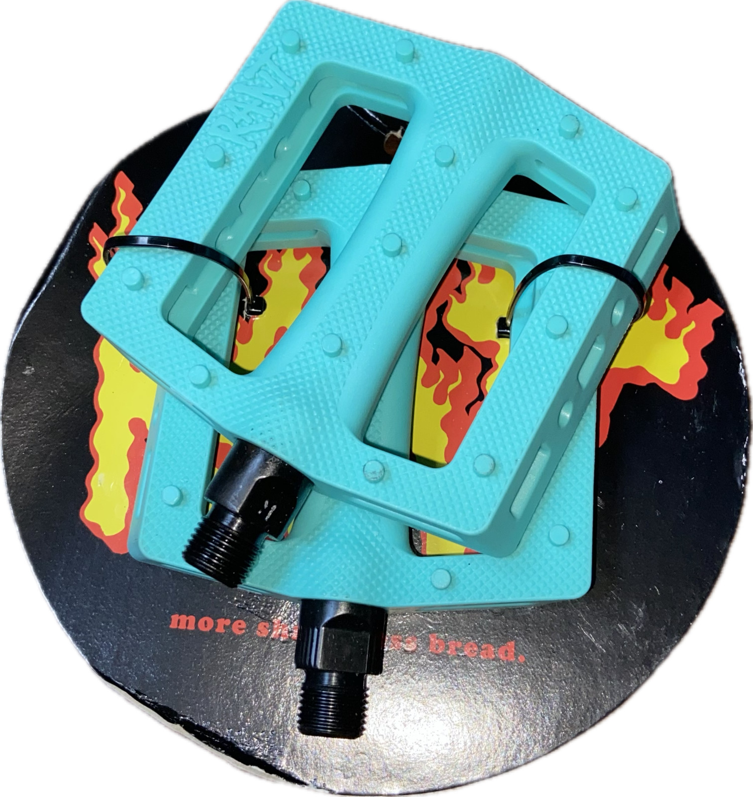 RANT TRILL BMX BIKE PEDALS 9/16 GT HARO ODYSSEY SE CULT SUBROSA SHADOW TEAL NEW
