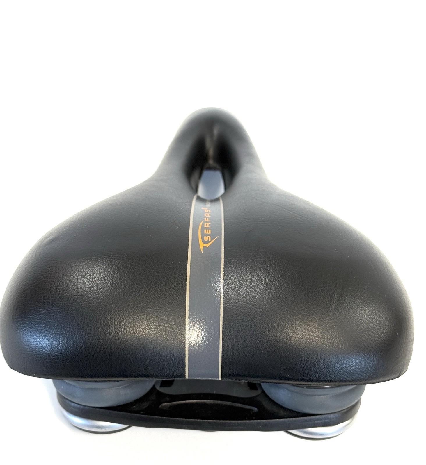 Serfas EG-8240C E-Gel Hybrid Elastomer Bicycle Saddle Comfort Seat Black