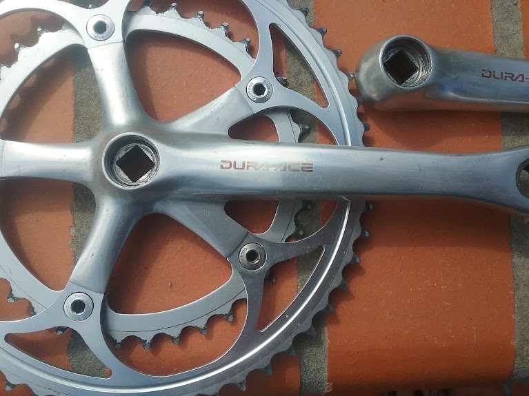 SHIMANO DURA ACE CRANKSET 7410 – 53-39 TOOTH – 170 MM ARMS