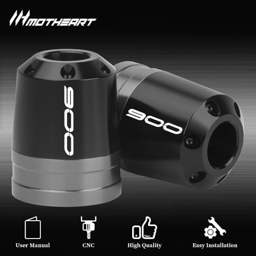 Motorcycle Bar End Sliders For Z900 2017-2026 Handlebar End Crash Gray
