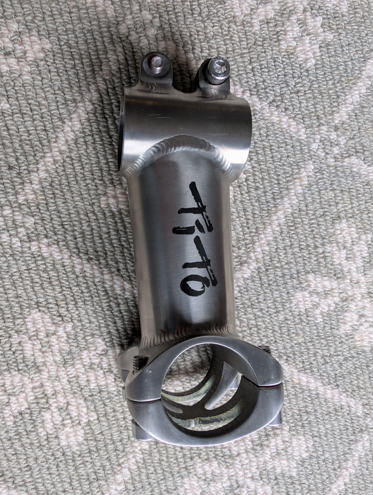 TiTo Titanium Bike Stem – 90mm/31.8/5 degrees +/- Excellent Condition!