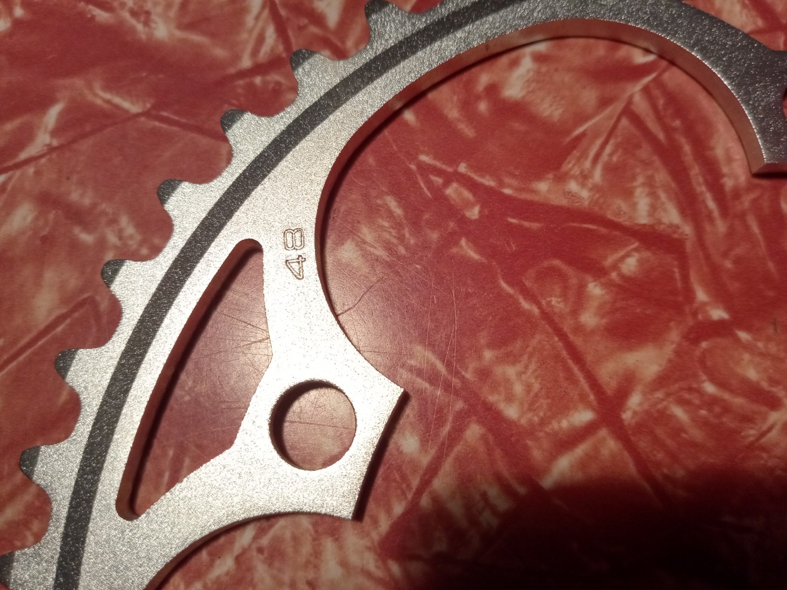 Sugino 48T 48 tooth 130BCD G-10 Matte finish road chainring NOS gorgeous & rare