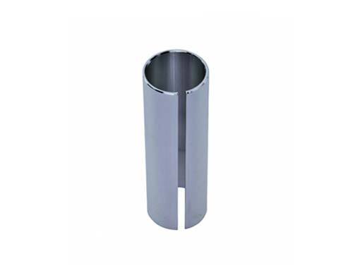 ORIGINAL! AHEAD STEM SHIM 25.4MM TO 28.6MM 90MM LONG IN SILVER. BIKE PARTS.