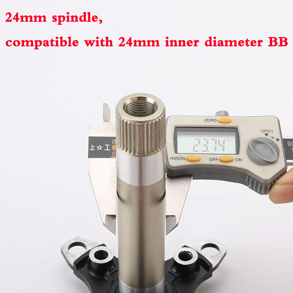 Bicycle Crankset 3x10S Triple Speed 104/64mm BCD 24/32/42T MTB Chainring with BB