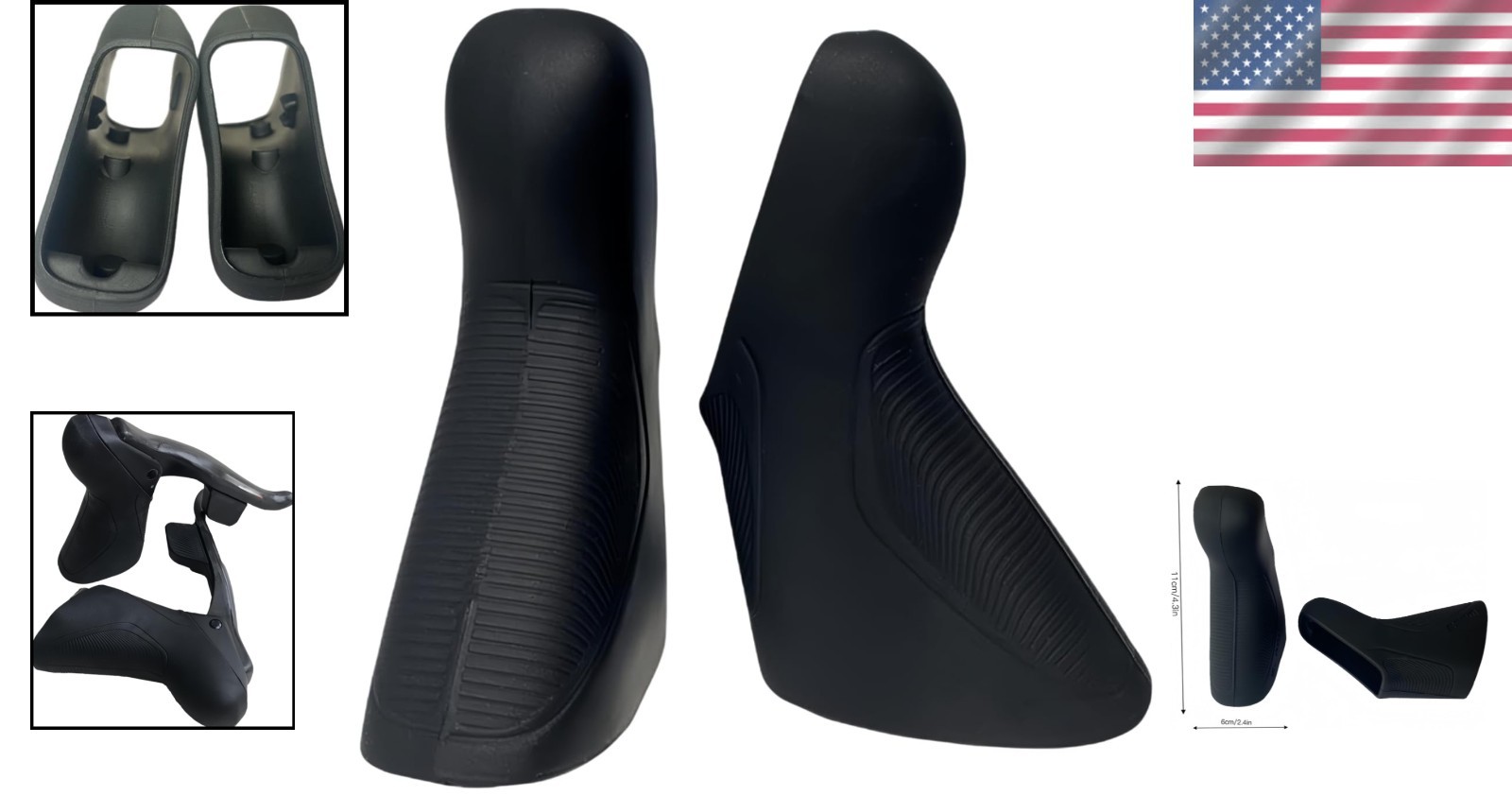 Ambidextrous Silicone Brake Lever Hoods – Perfect for Sram 11/22 Speed Riders!