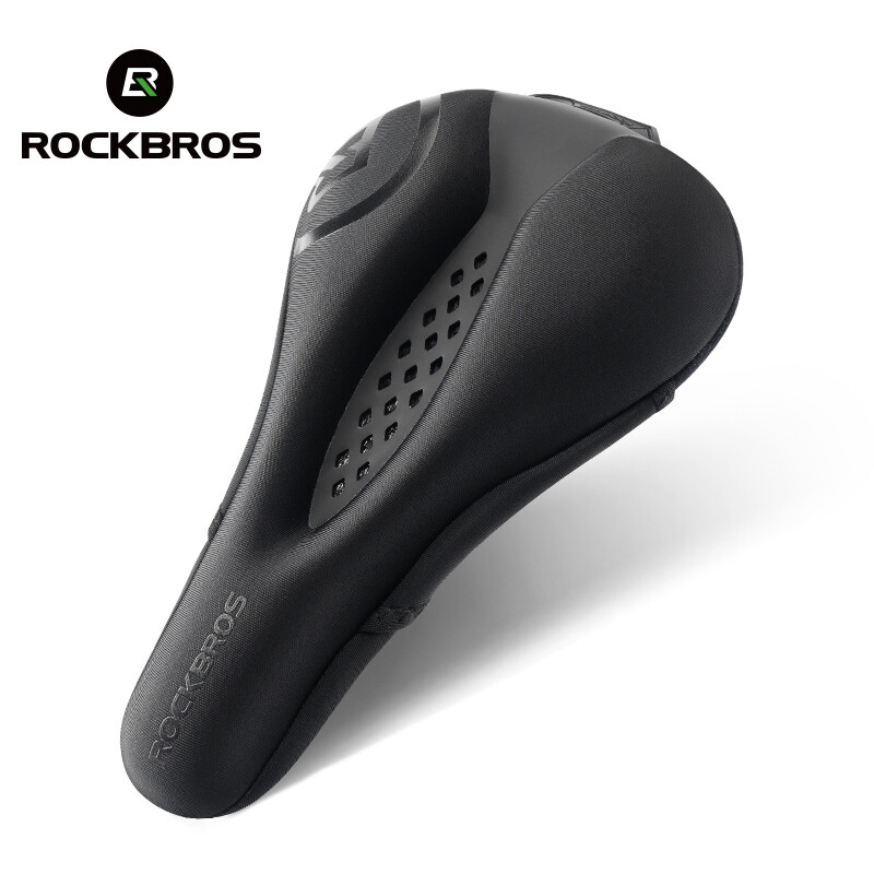 ROCKBROS Bike Seat Cover-Memory Foam Silicone Padded Comfortable Seat Cushion