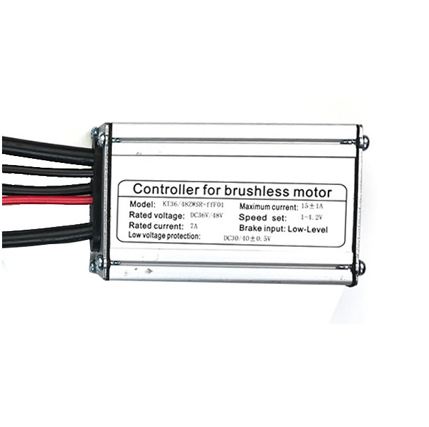 36V 48V 15A Ebike Controller For 250W/350W Brushless Motor Electric Bike Bicycle