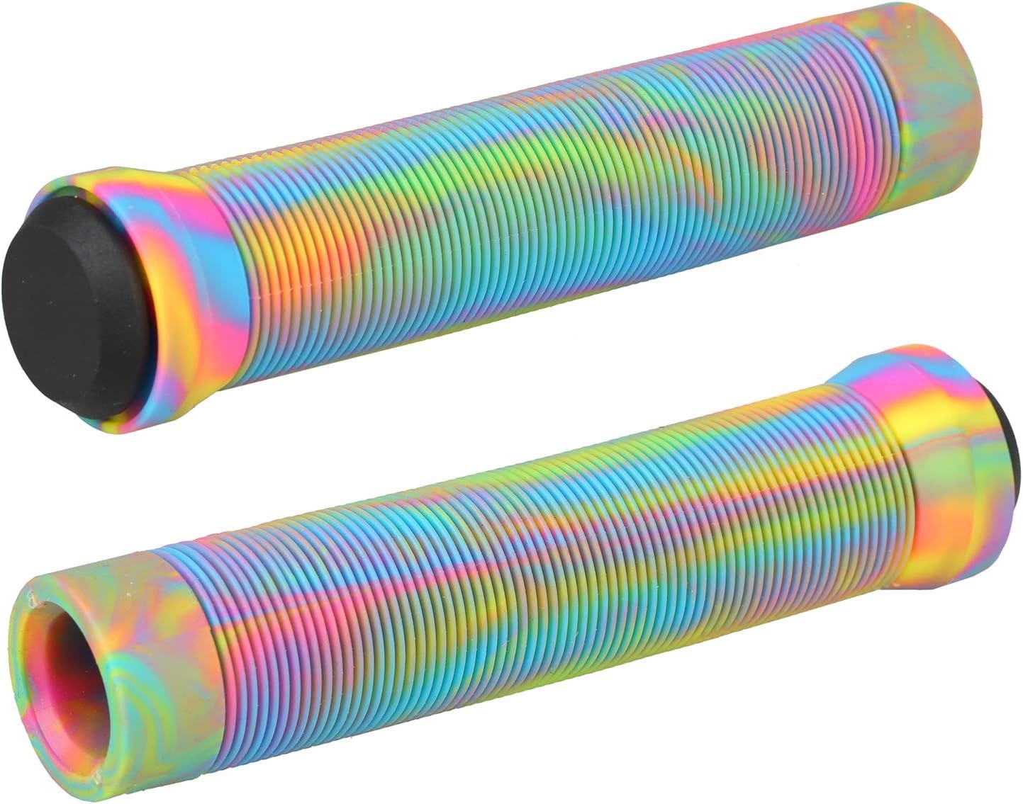 Scooter Grips – Mixed Color MTB & BMX Handlebar | 145mm 145mm, Rainbow