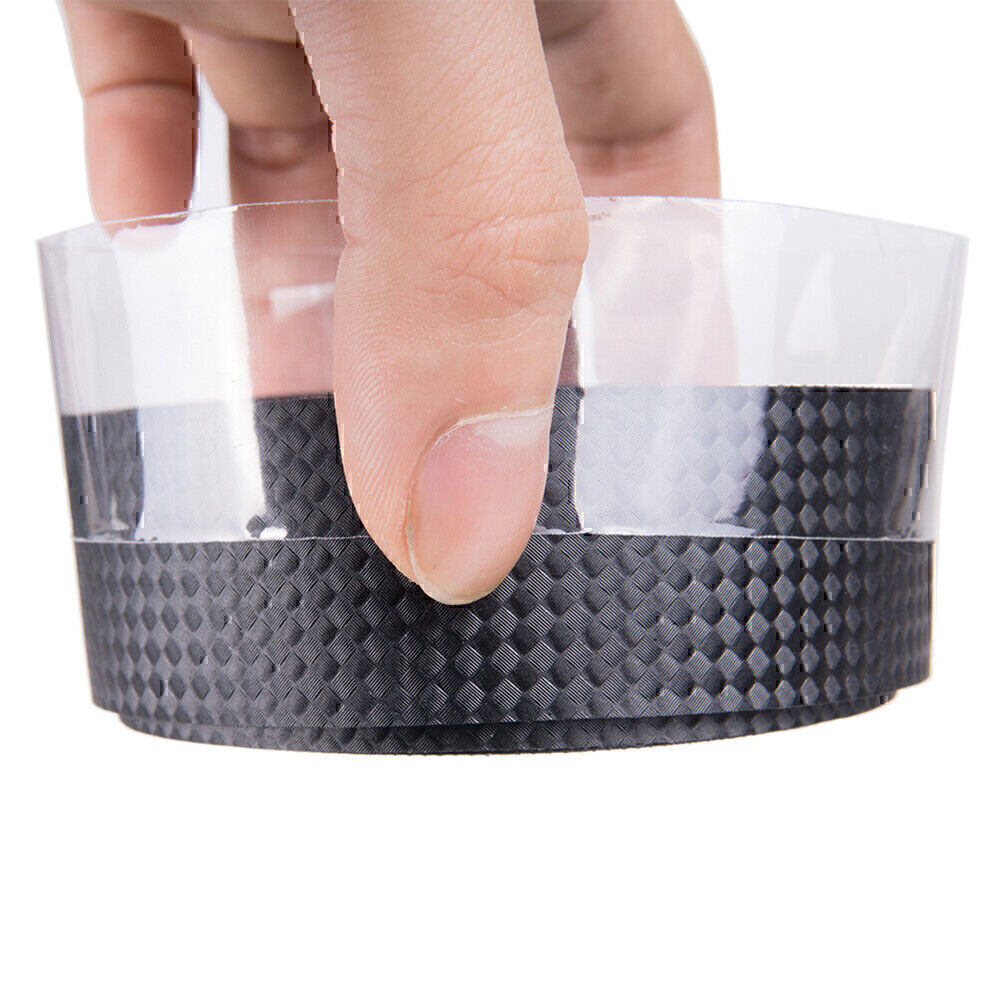 Bicycle Handlebar Strap Carbon Fiber Grain Leather Shock Absorb Handlebar Wraps