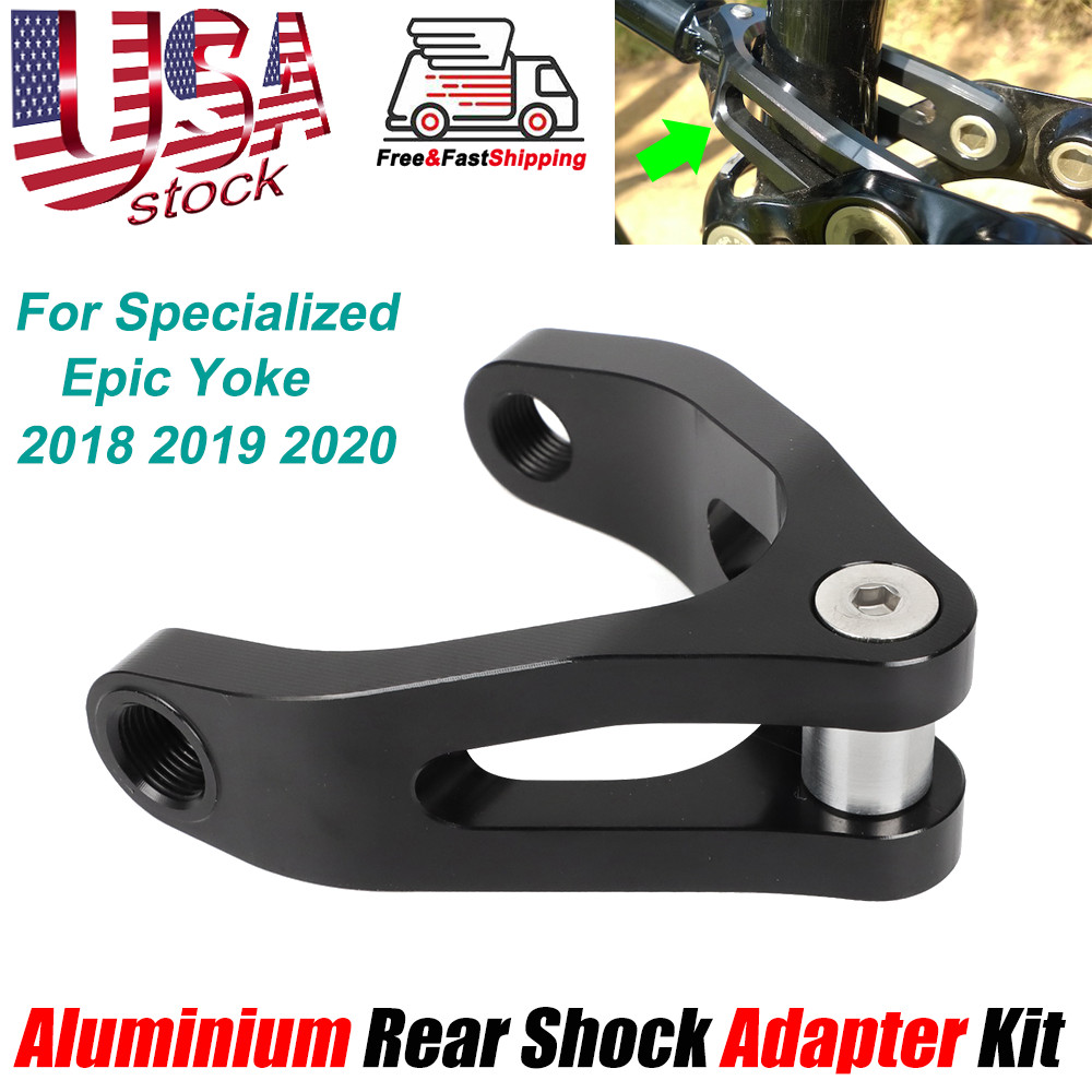For 2018-20 Specialized Epic Yoke Rear Shock Adapter Aluminium, Increased Travel