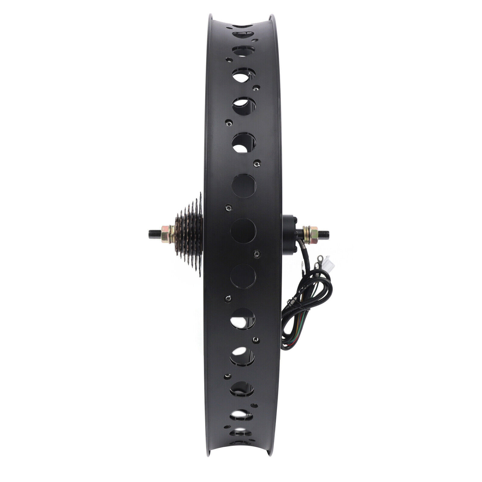 E-Bike Fat Tire Bicycle Rear Wheel Hub Motor Conversion Kit Fit 26″ 48V 1500W