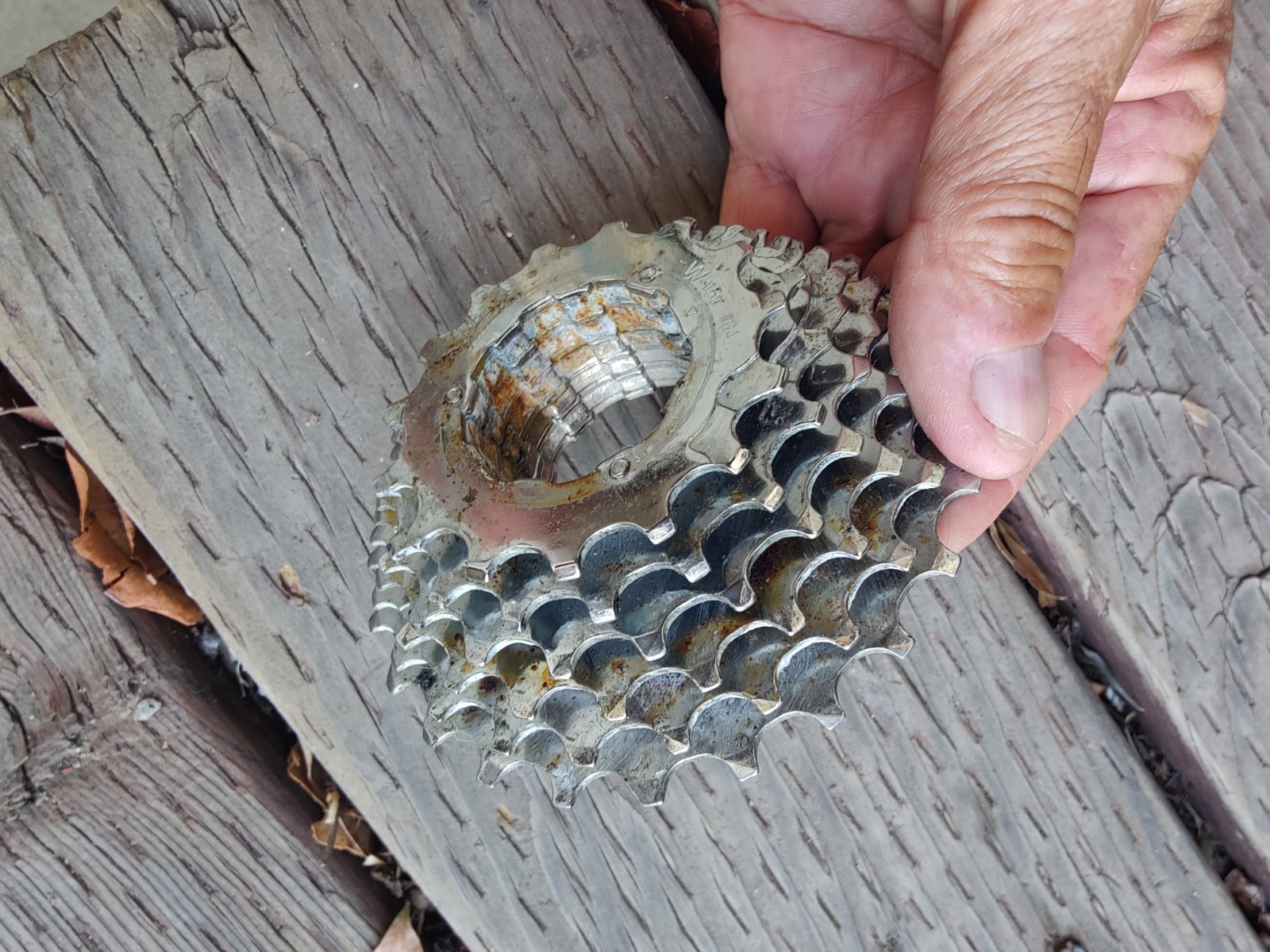 Shimano 7 Speed Cassette Incomplete Hyperglide 15-25 Teeth Used
