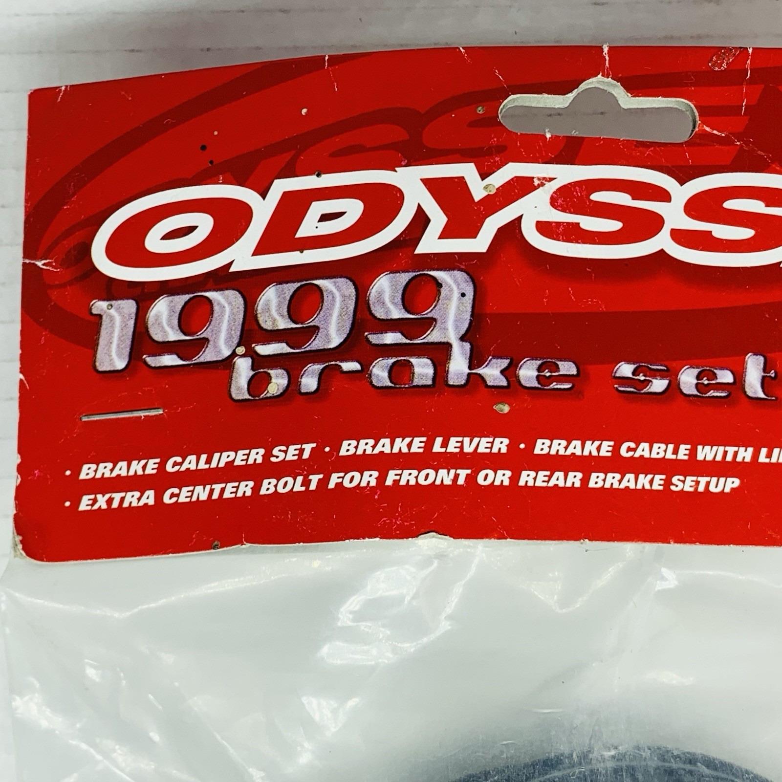 Vintage Odyssey 1999 BMX Rear Caliper Brake Black Lever Cable NOS Kit Single