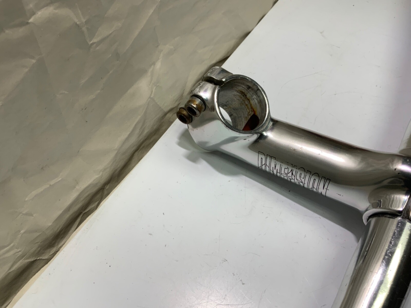 Unbranded Handlebars with a Dimension Stem