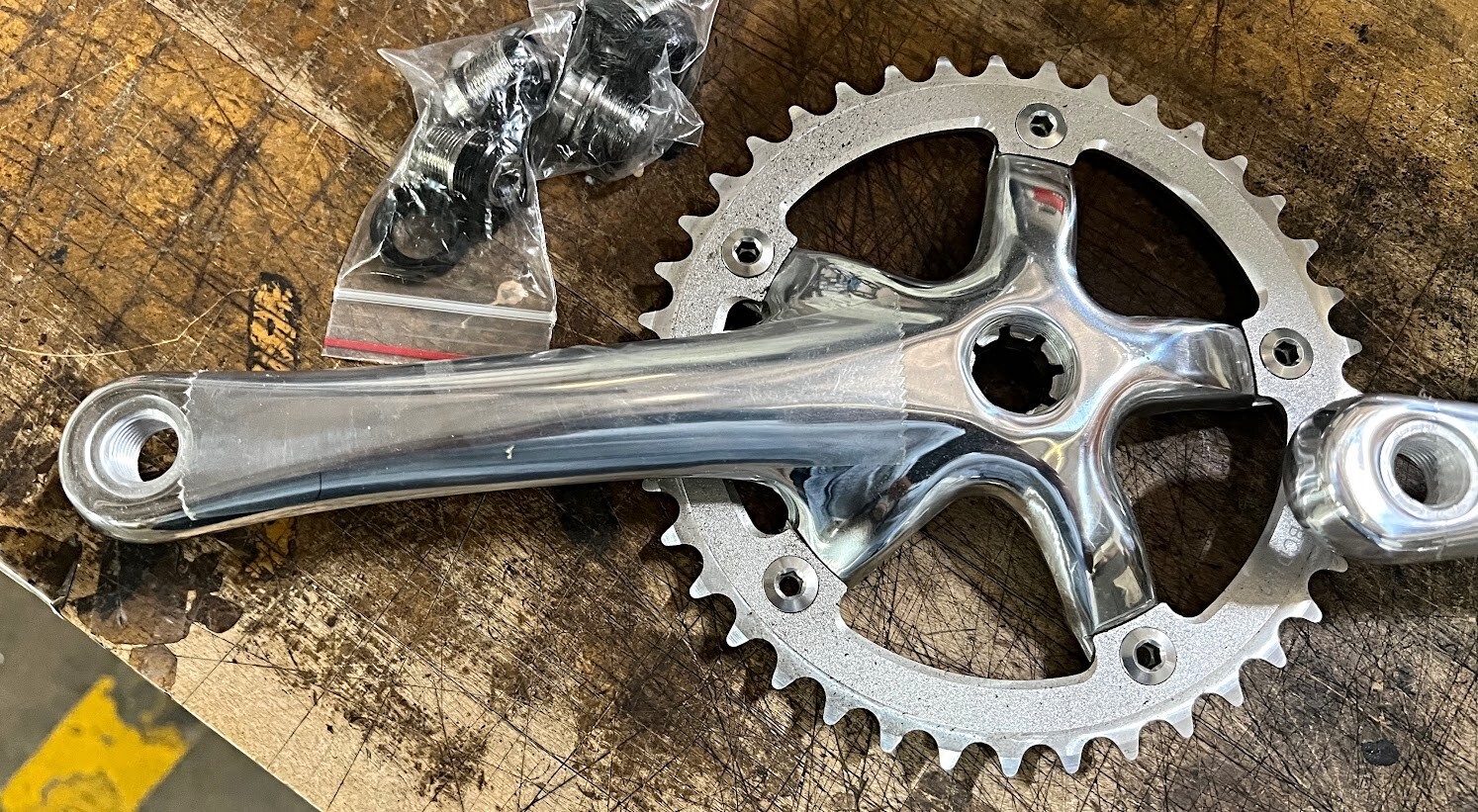 SANTANA Tandem Crankset 175mm 170mm Triple Octalink Bike – BRAND NEW – Complete