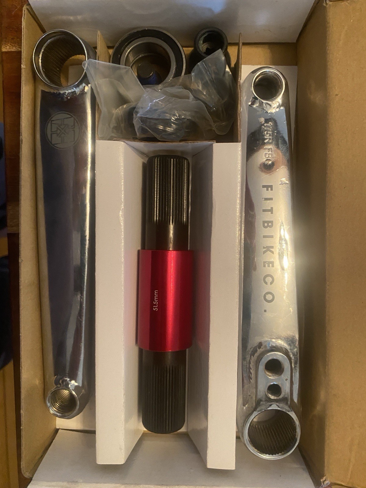 Fit Bike Co Indent Cranks 175mm 24mm Spindle