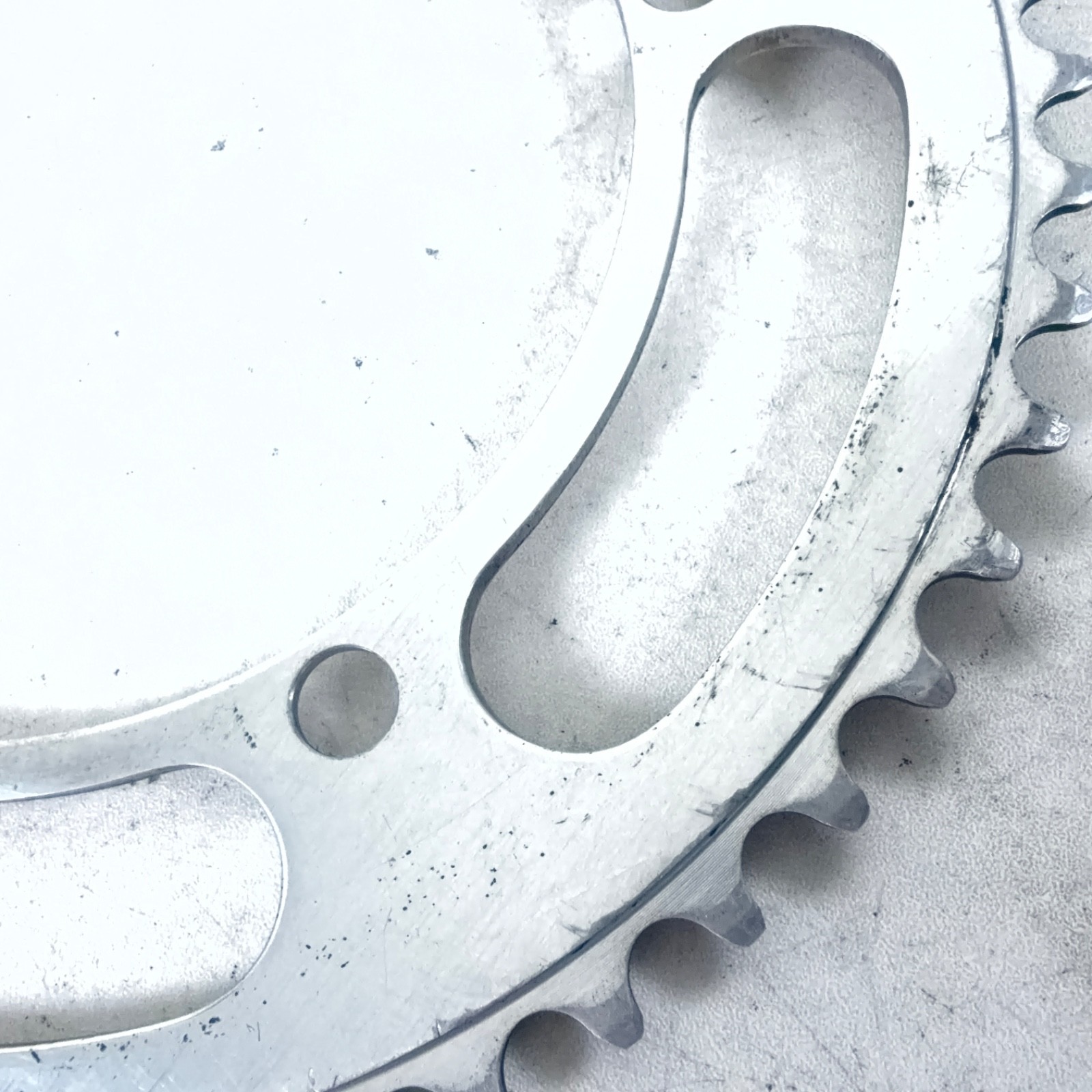 CAMPAGNOLO RECORD ALLOY CHAIN RING 53 TOOTH 144 BCD 6, 7 , OR 8 SPEED