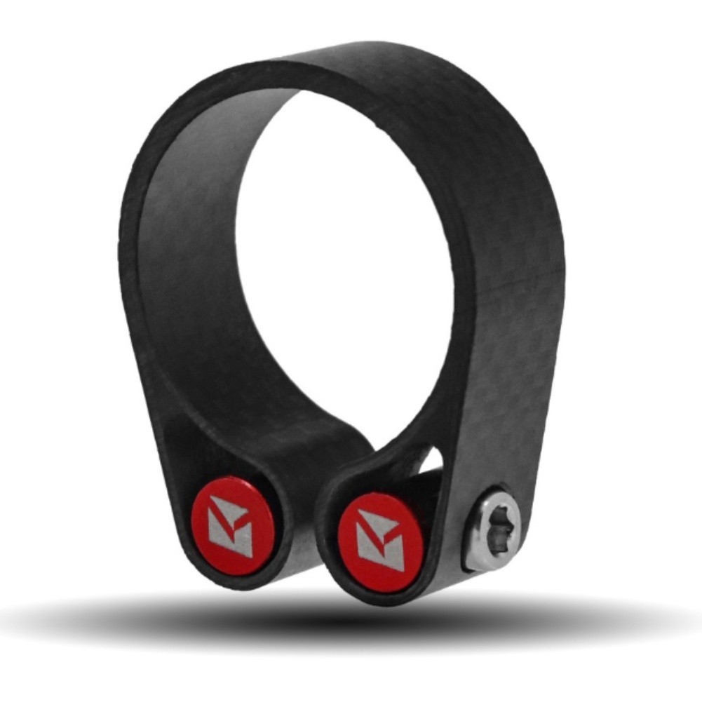 Carbon Fiber Seatpost Clamp Lock Buckle for Road and Mountain Bike Seat Tubes