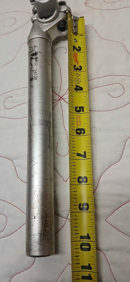 Titec Aluminum 27.0 Seat Post Micro Adjust Alloy 220g Road Bike MTB GOOD!!!