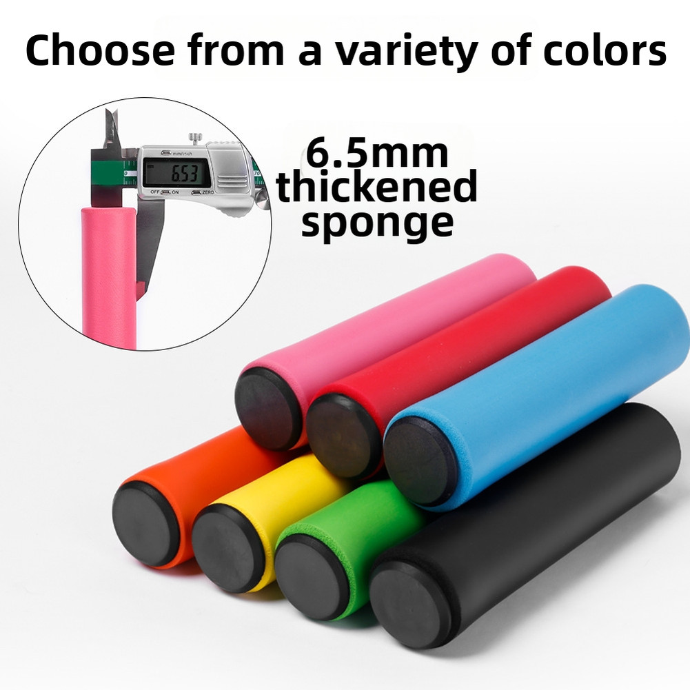 Handlebar Covers Silicone 12.5 x 3 cm Soft for Reduced Vibration