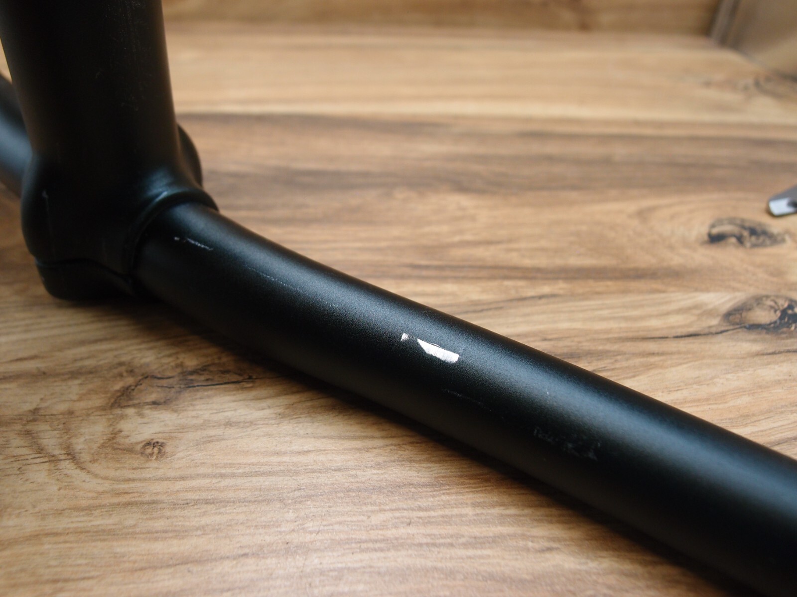 flat handlebar ixs X-2RXC double butted + ahead stem Ritchey 1 1/8 in