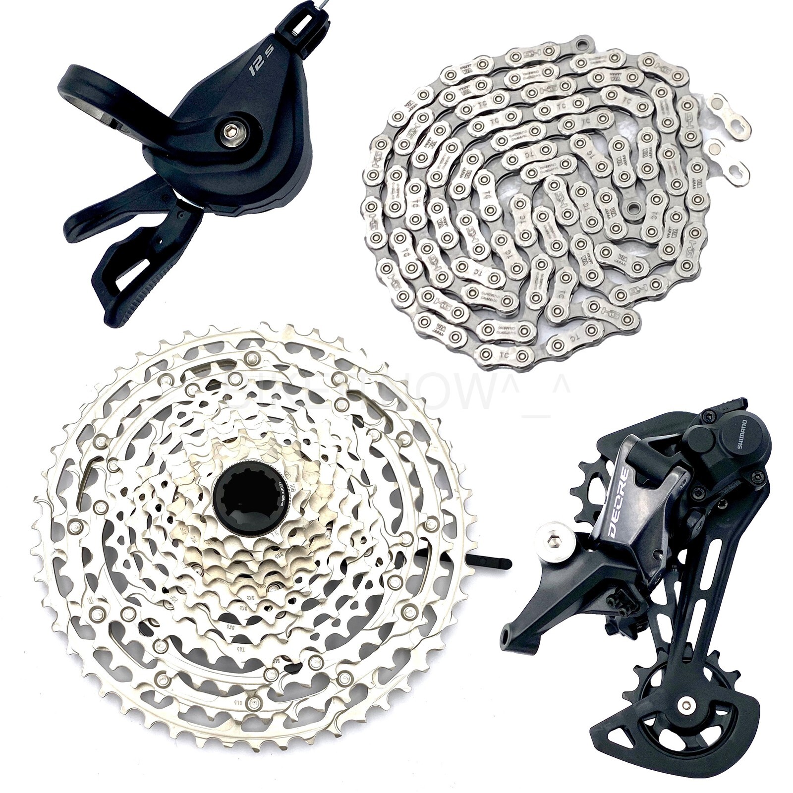 Shimano Deore M6100 12S Groupset,Rear Derailleur,Shifter,Cassette 10-51T,Chian