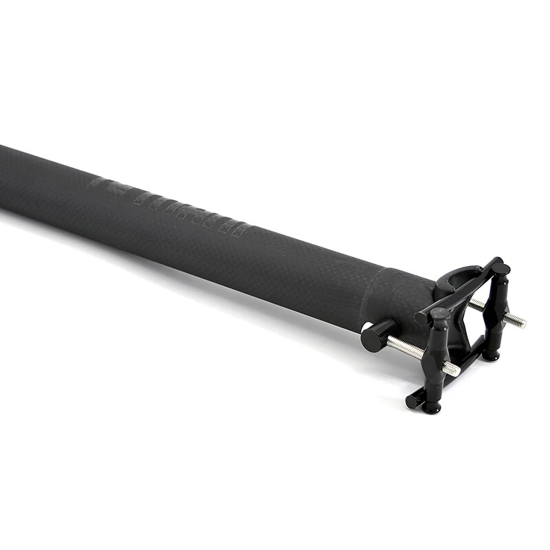 Folded Bike Seatpost Full Carbon Fibre Integrated Seat Post 31.8/33.9/34.9*580mm