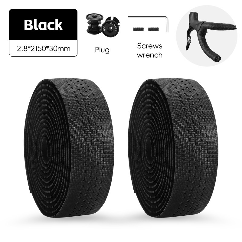 West Biking Road Bike Bicycle Handlebar Tapes Cycling Handlebar Tape One Pair