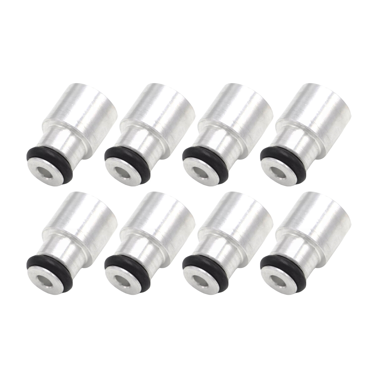 New 8x LS3 LS7 LS9 L76 Shorty Fuel Injector Adapter Spacer to a LS2 Manifold