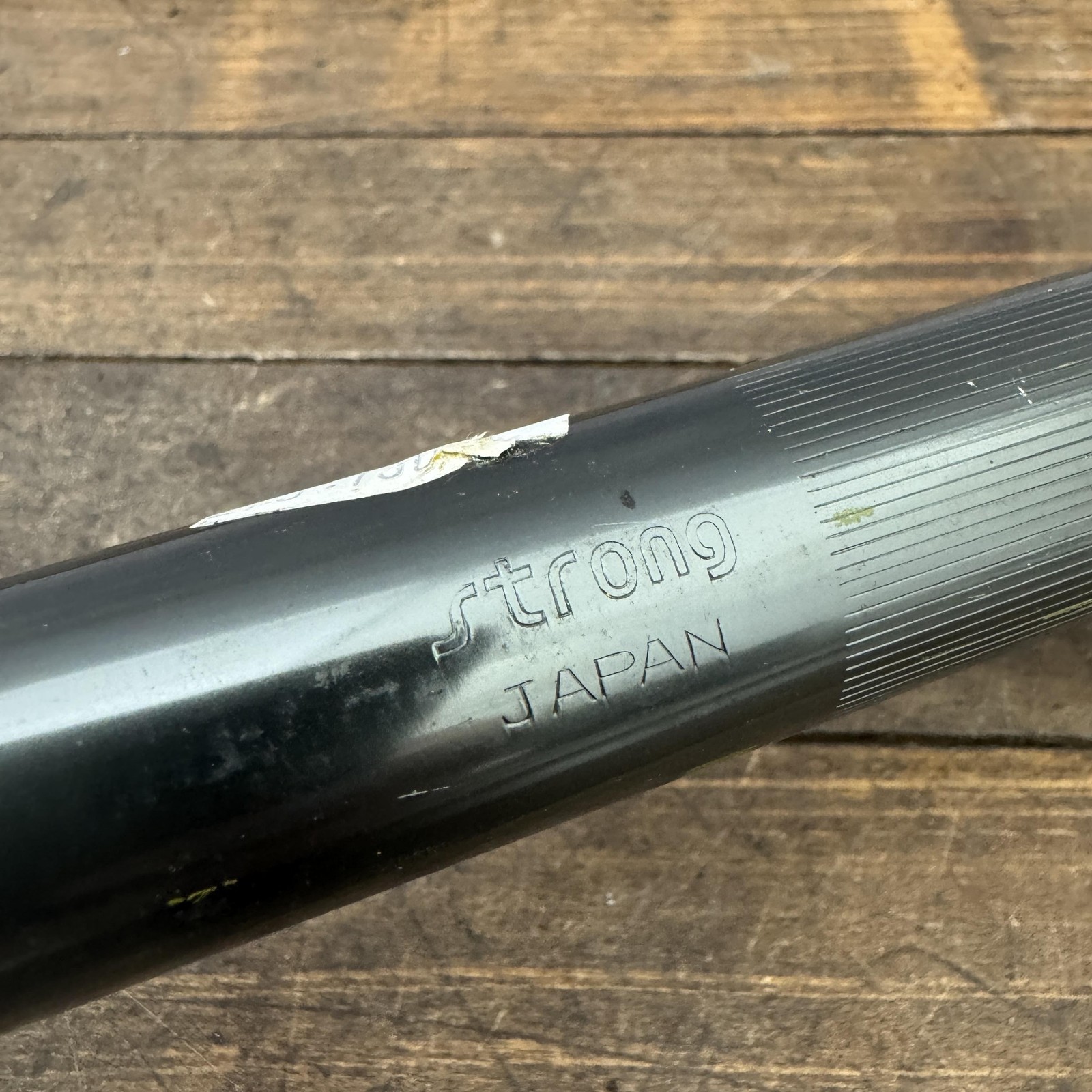 Vintage Strong Mountain Bike Handlebar NOS New 25.4mm Clamp MTB Bar Gray 24in