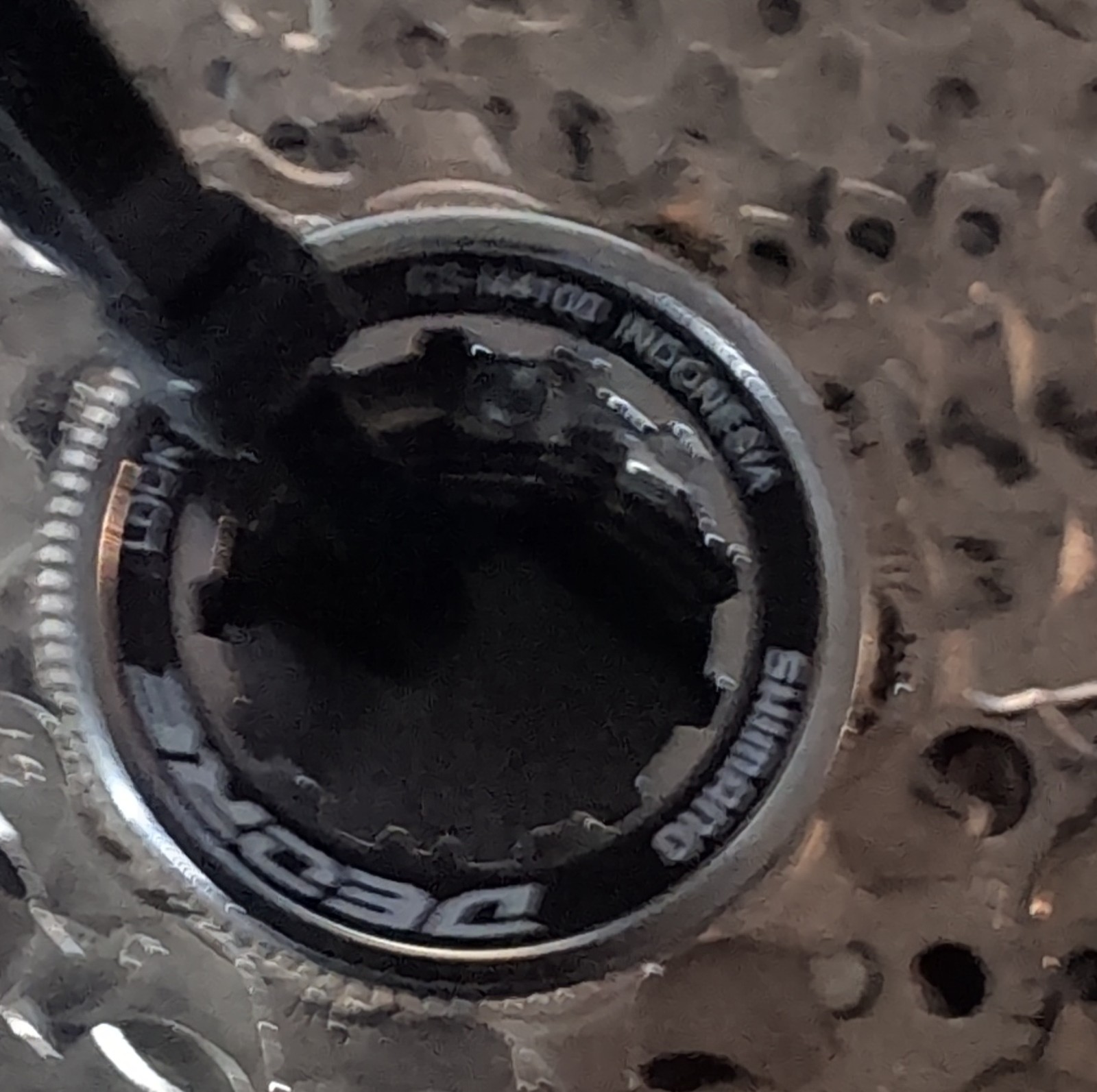 Shimano Deore CS-M4100 10-Speed Cassette 11-42T Mountain Bike Steel Silver/Black