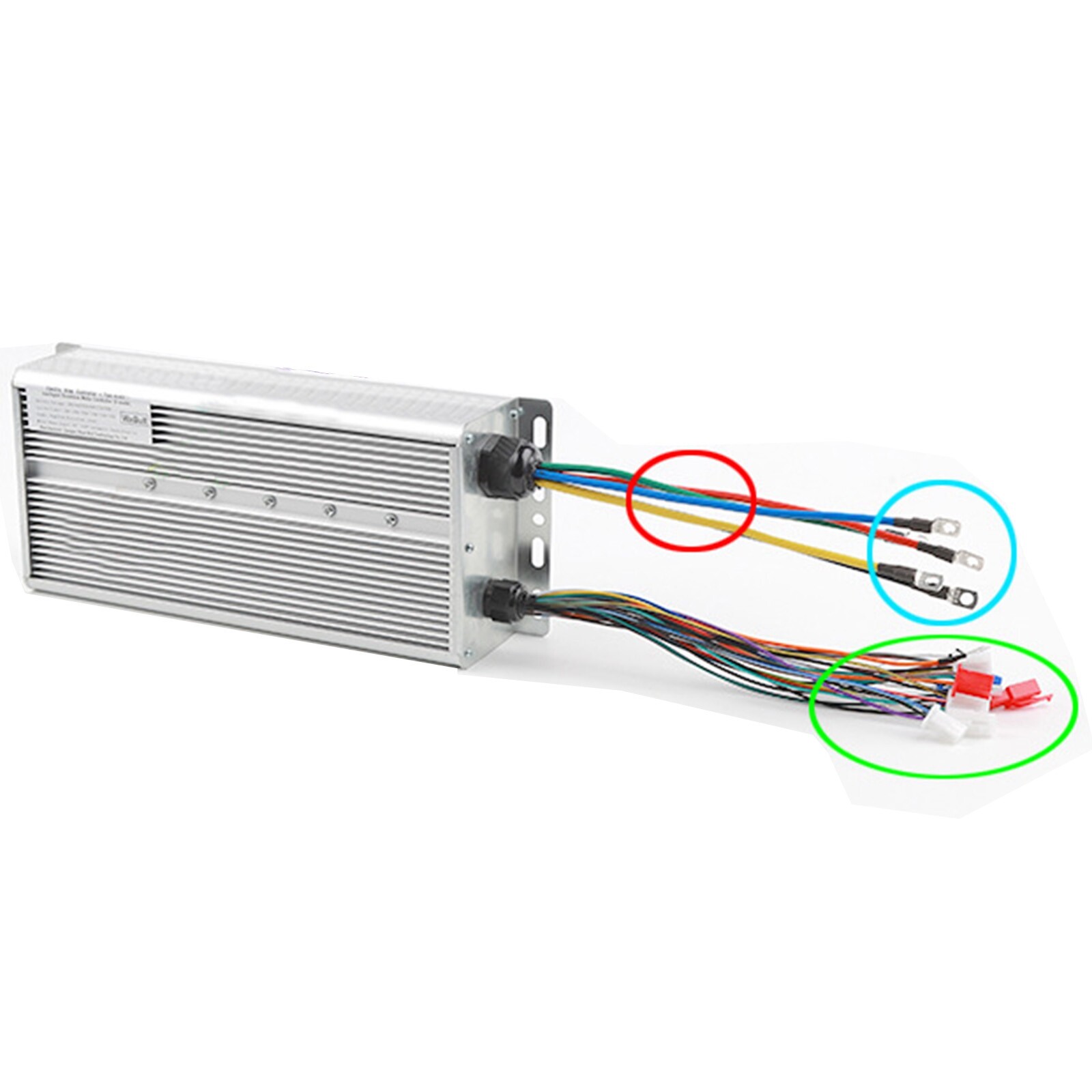Brushless EV Speed Controller 5000W 48V-72V 100A 30 MOSFET For E-Bike E-Scooter