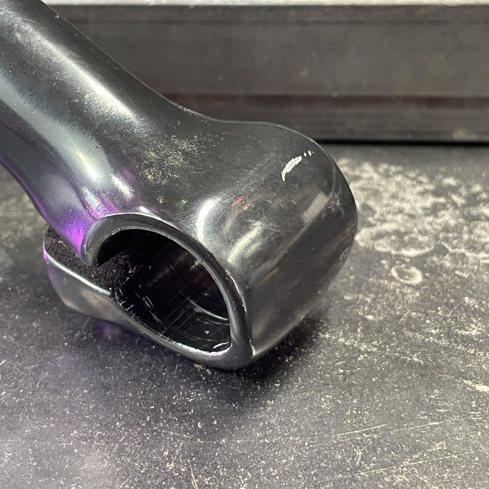 Vintage Black Nitto Riser Quill Stem – 25.4mm x 105mm – Used