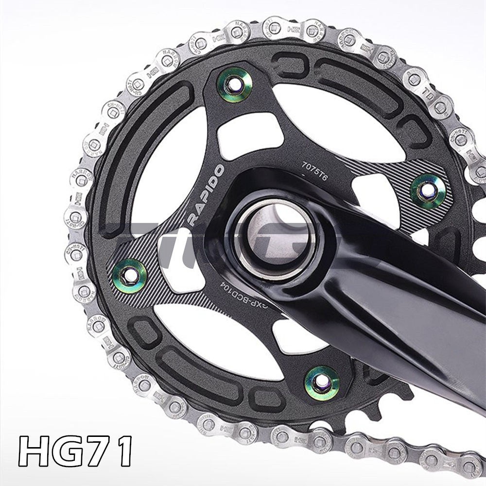 Shimano 6/7/8/9/10 Speed Chain HG40 HG71 HG53 HG54 112/116/120 Links HG-Tech