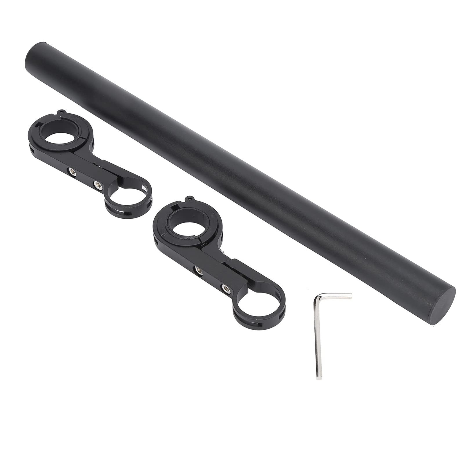 Ejoyous Extension Bracket, 11.8 Inch Aluminum Alloy Bike Double Black