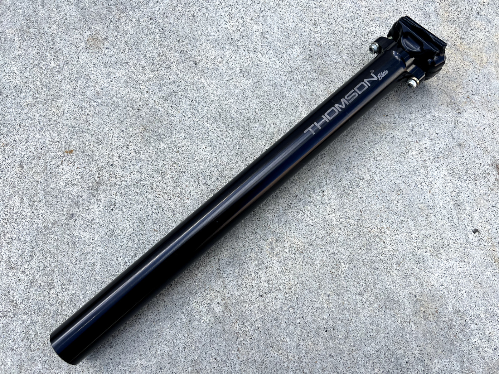 Thomson Elite Seatpost 30.9x367mm Uncut Mountain Gravel Bike MTB CX Black