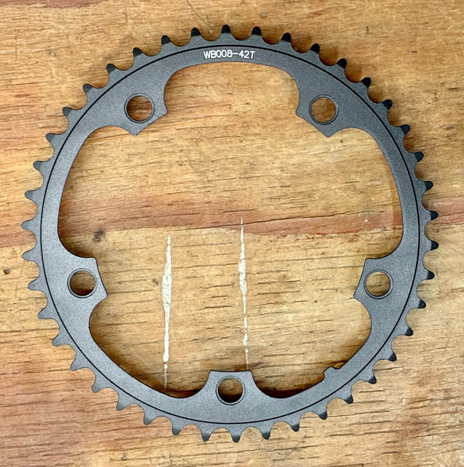 New FSA 42 Tooth 130 bcd Pro Road Chainring Shimano 9 speed or Campagnolo 10 sp