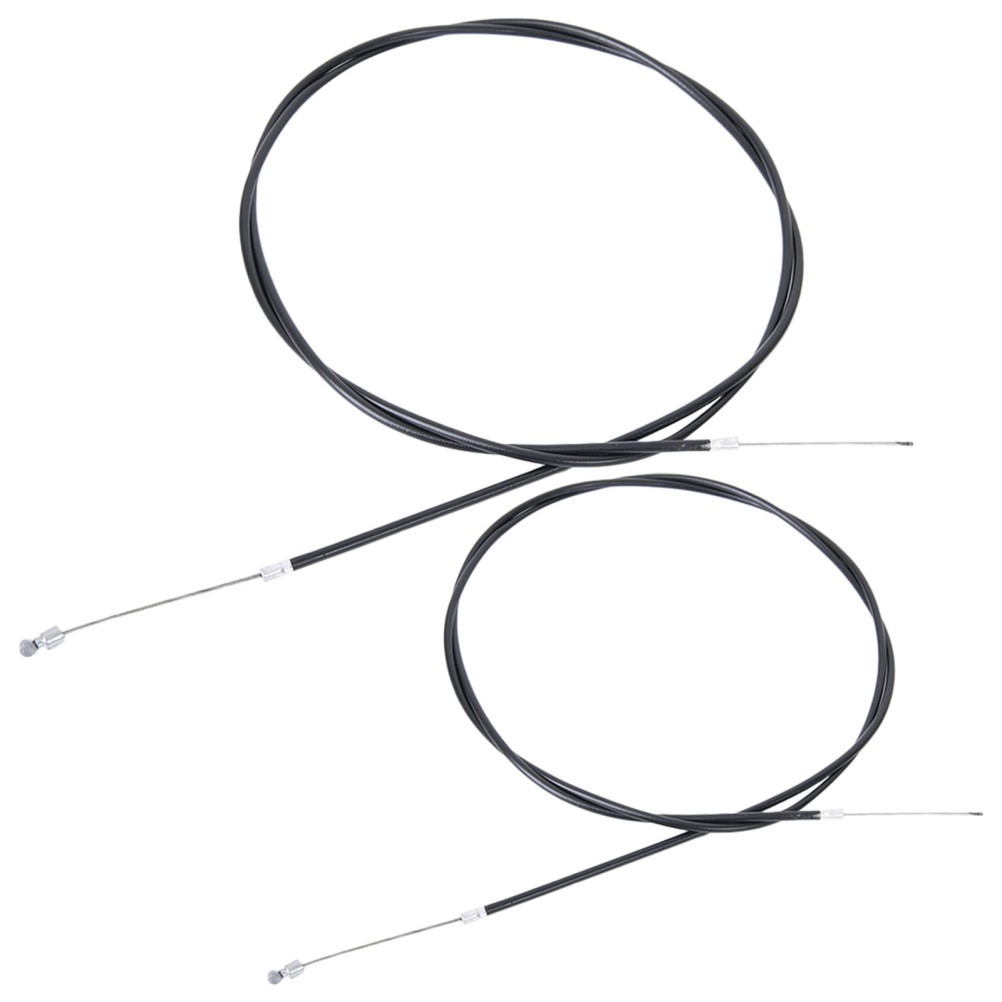 1 Set Reusable Bike Brake Cables Stainless Steel PVC for Front and Rear Brakes