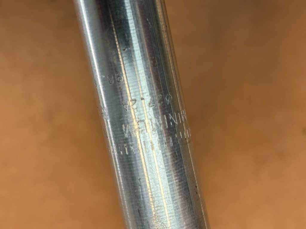 Kalloy Bicycle Seat Post 27.2 Diameter 225mm Length Aluminum Alloy